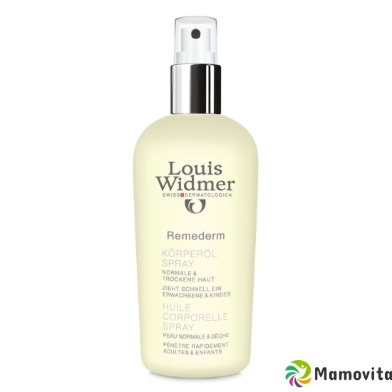 Louis Widmer Remederm Körperöl Spray Parfümiert 150ml buy online