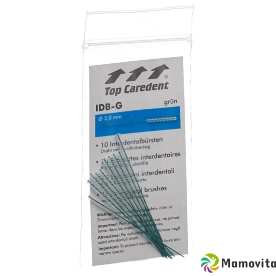 Top Caredent IDB-G Interdentalbürsten Grün 10 Stück buy online