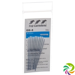 Top Caredent IDB-B Interdentalbürsten Blau 10 Stück