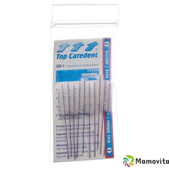 Top Caredent IDB-V Interdentalbürsten Violett 10 Stück buy online