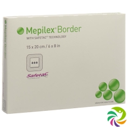 Mepilex Border Schaumverband 15x20cm Silik 5 Stück