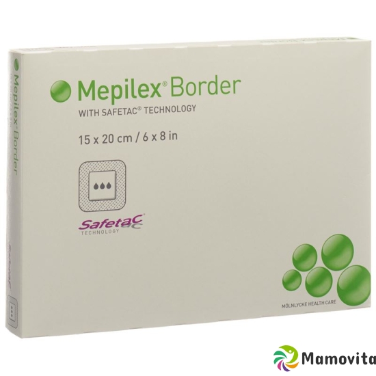 Mepilex Border Schaumverband 15x20cm Silik 5 Stück buy online