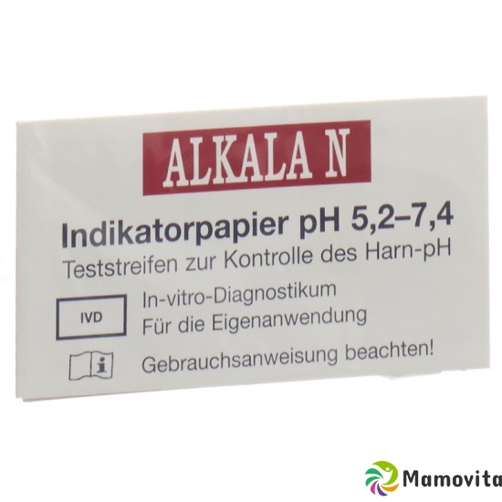 N Alkala indicator paper pH 5.2-7.4 buy online