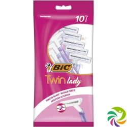 Bic Twin Lady Doppelklinge Rasierer Pastel 10 Stück