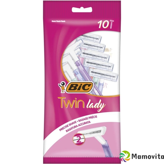 Bic Twin Lady Doppelklinge Rasierer Pastel 10 Stück buy online