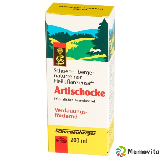 Schönenberger Artichoke juice 200ml buy online