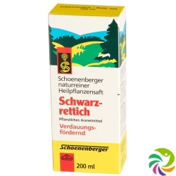 Schönenberger Black Radish Juice 200ml