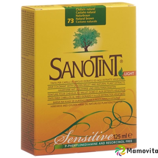 Sanotint Sensitive Light Hair Color 73 natural brown buy online