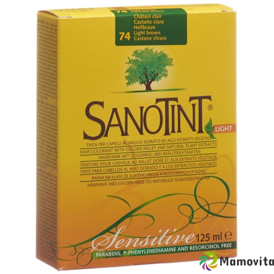 Sanotint Sensitive Light Hair Color 74 light brown buy online