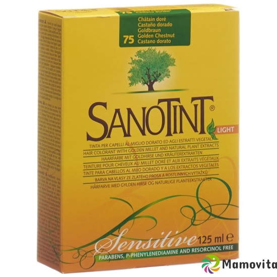 Sanotint Sensitive Light Hair Color 75 golden brown buy online