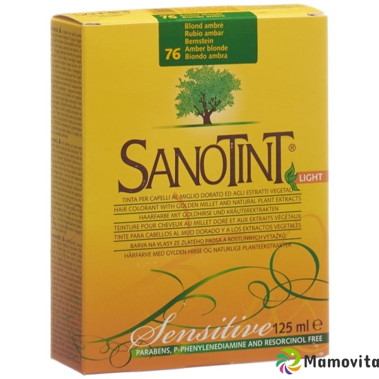 Sanotint Sensitive Light Hair Color 76 Golden brown Copper buy online