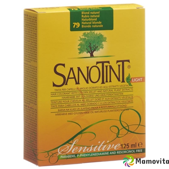 Sanotint Sensitive Light Hair Color 79 naturally blonde buy online