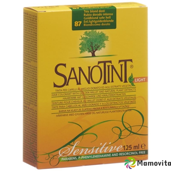 Sanotint Sensitive Light Hair Color 87 Honey Blonde Extra Light buy online