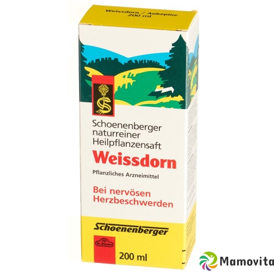 Schönenberger Weissdorn Saft 200ml buy online