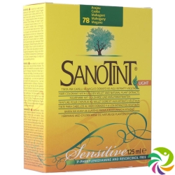 Sanotint Sensitive Light Hair Color 78 Mahogany Dark