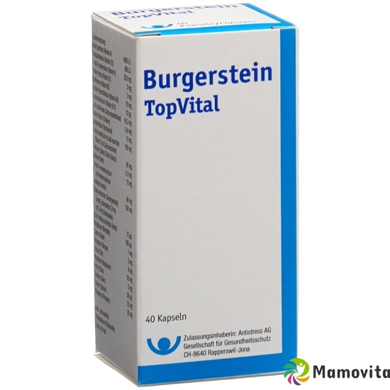 Burgerstein TopVital 40 capsules buy online