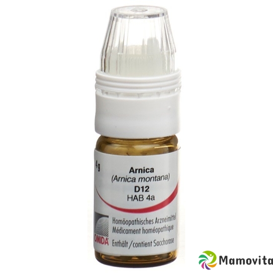 Omida Arnica Montana Globuli D 12 Dosierhilfe 4g buy online