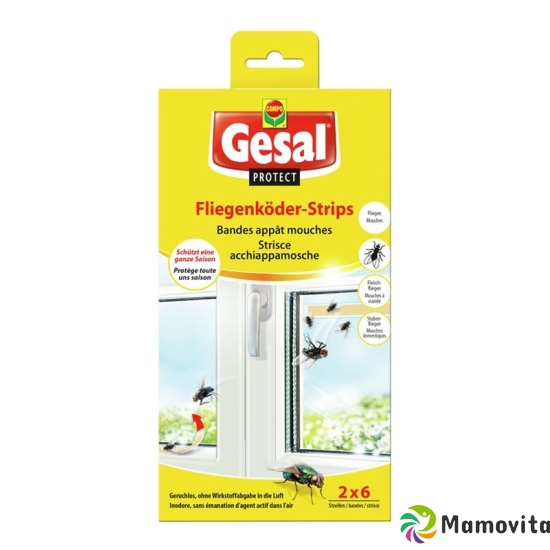 Gesal Protect Fliegenkoeder Strips 2x 6 Stück buy online