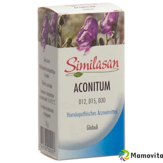 Similasan Aconitum Globuli 15g buy online