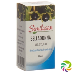 Similasan Belladonna D12/D15/D30 Globuli 15g