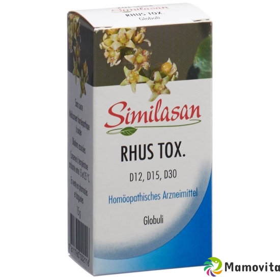 Similasan Rhus Tox Globuli D12/D15/D30 15g buy online