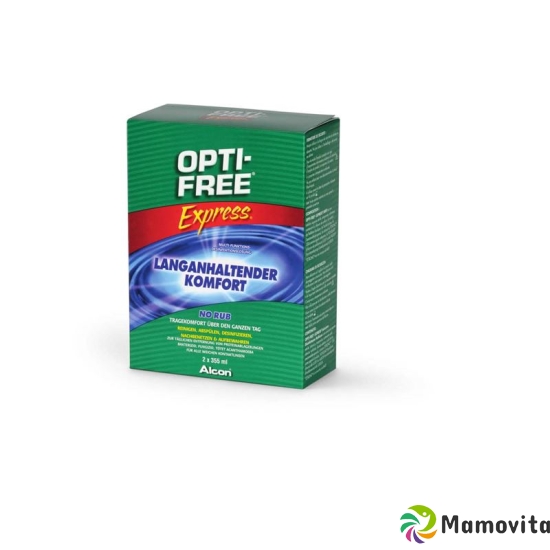 Opti-Free Express Desinfektionslösung Duo Pack 2x 355ml buy online