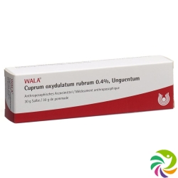 Wala Cuprum Oxydulatum Rubrum Salbe 0.4% Tube 30g