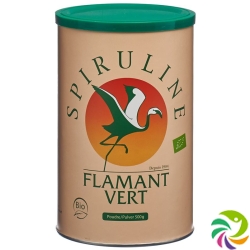 Spiruline Flamant Vert Pulver 500g