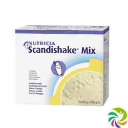 Scandishake Mix Pulver Vanille 6x85 G