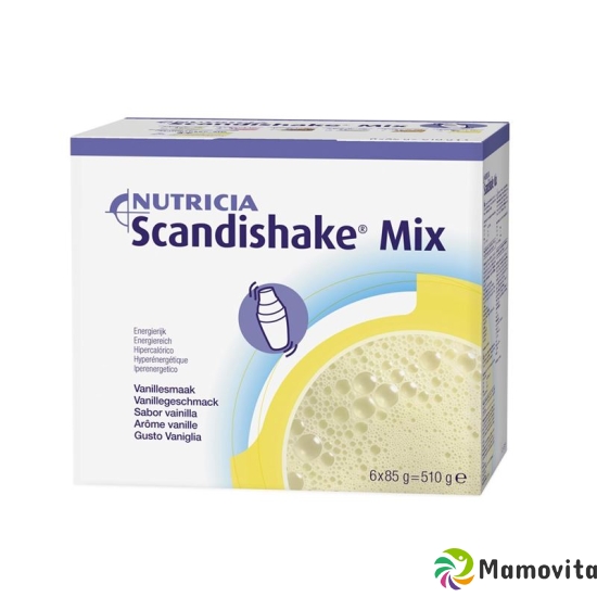 Scandishake Mix Pulver Vanille 6x85 G buy online