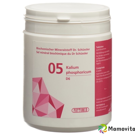 Phytomed Schüssler Nr. 5 Kal Phos Tabletten D 6 500g buy online