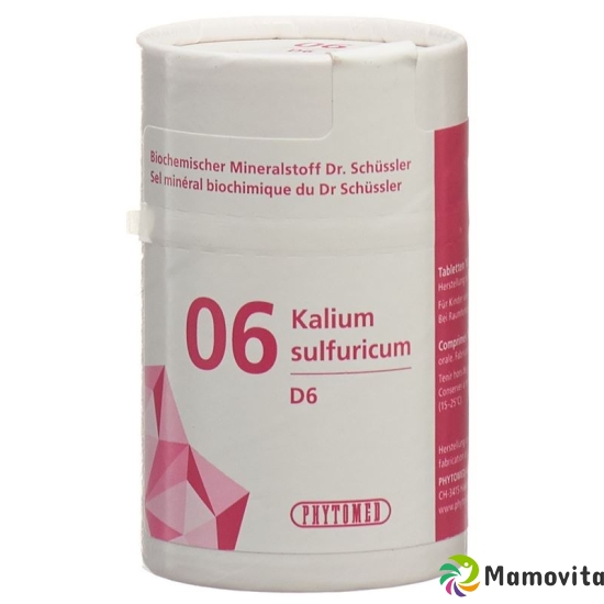 Phytomed Schüssler Nr. 6 Kal Sulf Tabletten D 6 100g buy online