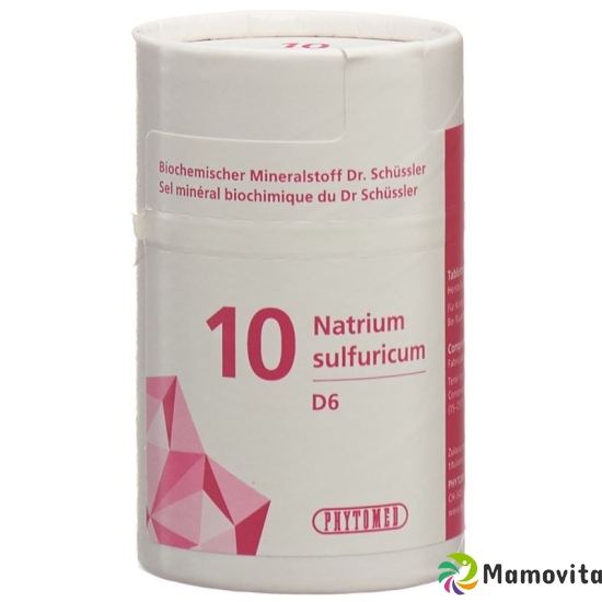 Phytomed Schüssler Nr. 10 Natr Sulf Tabletten D 6 100g buy online