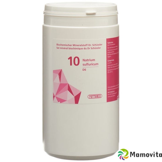 Phytomed Schüssler Nr. 10 Natr Sulf Tabletten D 6 1kg buy online