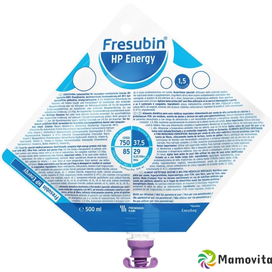 Fresubin HP Energy Easybag 15x 500ml buy online