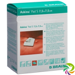 Askina Pad S Schlitzkompresse 7.5cmx7.5cm 30 Stück