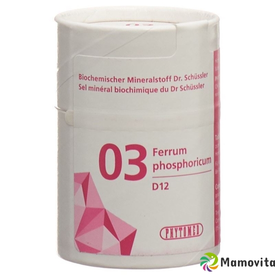 Phytomed Schüssler Nr. 3 Ferr Pho Tabletten D 12 50g buy online