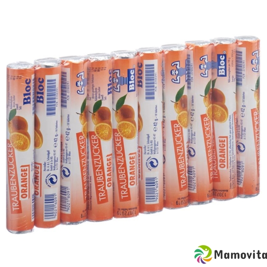 Bloc Traubenzucker Orange 10 Rolle 42g buy online