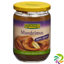 Rapunzel Mandelmus Bio Glas 500g