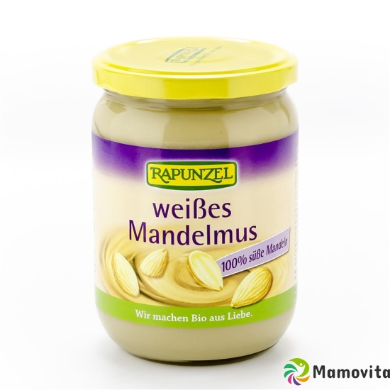 Rapunzel Mandelmus Weiss Bio Glas 500g buy online