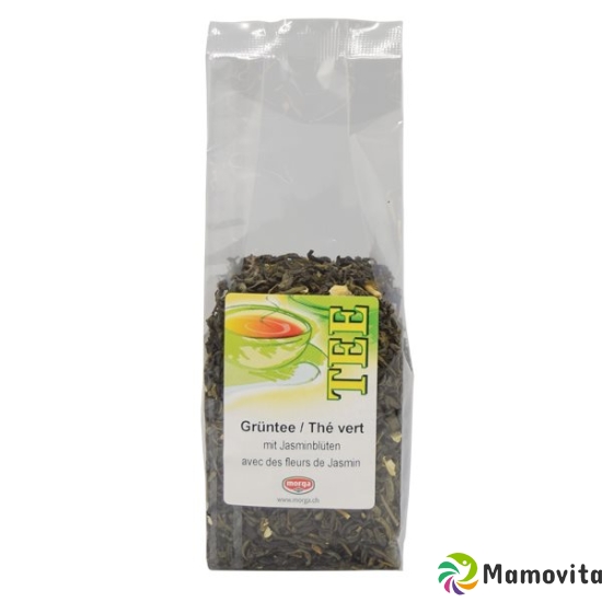 Morga Grüntee mit Jasminblüten Beutel 100g buy online