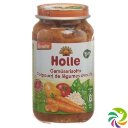 Holle Organic Vegetable Risotto after the 8th Month 220g