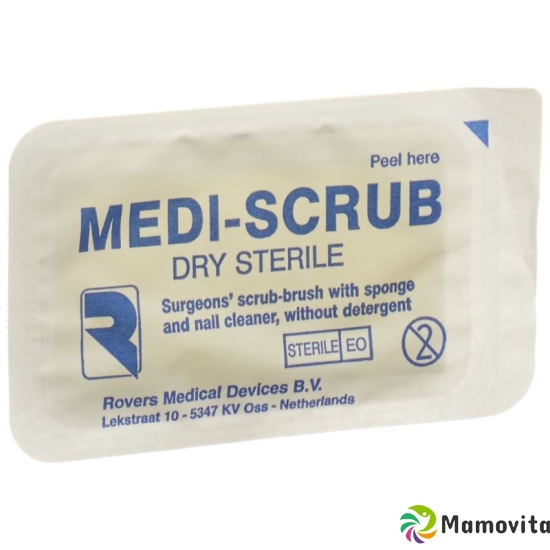 Medi Scrub 1x hand washing brush dry sterile buy online