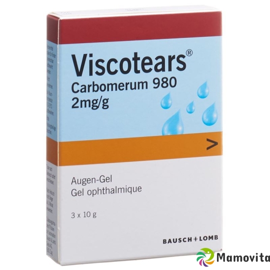 Viscotears Augengel 3x 10g buy online