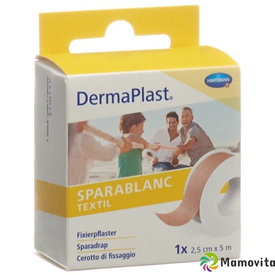 Dermaplast Sparablanc textile 2.5cmx5m skin color buy online