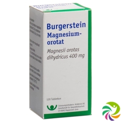 Burgerstein Magnesiumorotat tablets Ds 120 pieces