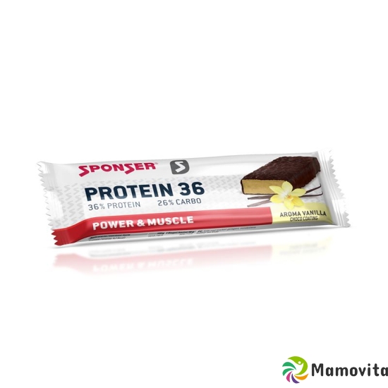 Sponser Protein 36 Bar Vanille und Schokoladenüberzug 50g buy online