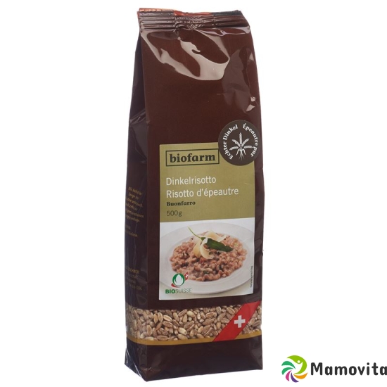 Biofarm Buonfarro Dinkelrisotto Knospe 500g buy online