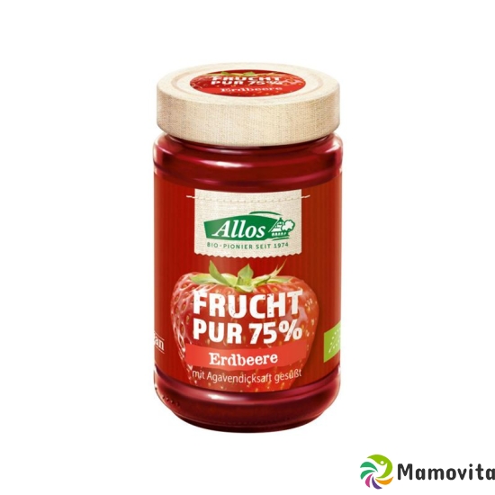 Allos Frucht Pur Konfitüre Erdbeere Bio 250g buy online