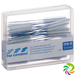 Top Caredent IDB-B Interdentalbürsten Blau 50 Stück